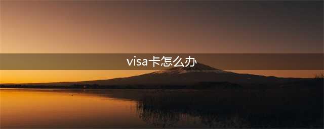 visa卡怎么办理才能快捷方便，办理visa卡条件及流程有哪些？(visa卡怎么办)