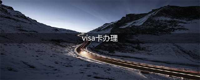 visa信用卡怎么申请(visa卡办理)