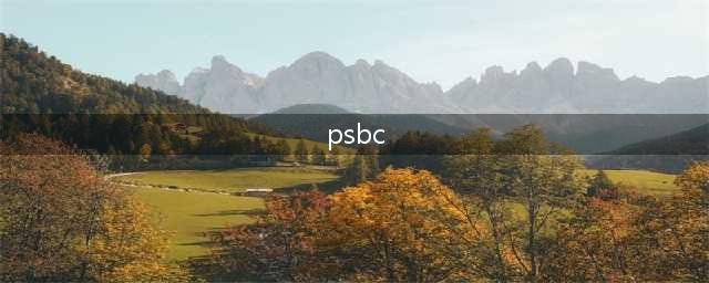 psbc是什么银行缩写啊(psbc)