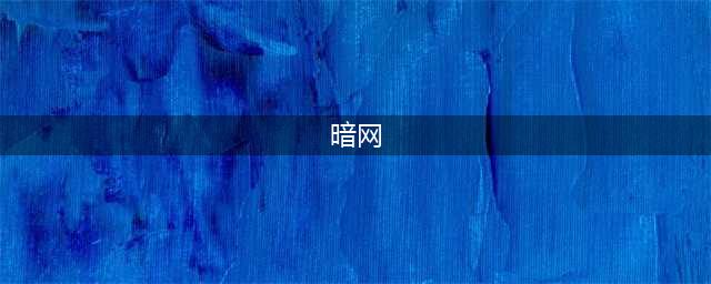 贩卖人口、传播色情：“暗网”到底有多可怕？它到底是什么？(暗网)