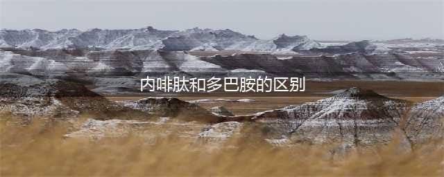 科普同行 | 多巴胺VS内啡肽，到底谁才是真快乐？(内啡肽和多巴胺的区别)