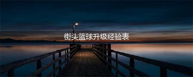 街头篮球手游如何升级快 快速升级技巧介绍(街头篮球升级经验表)
