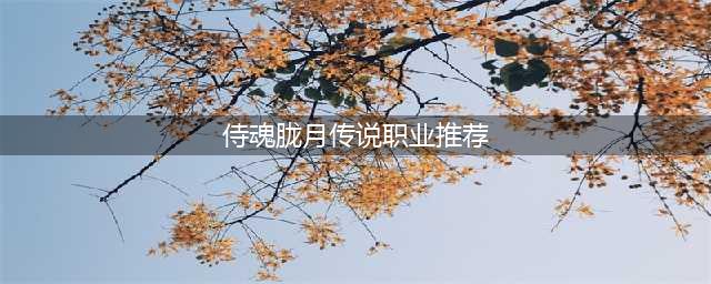 《侍魂胧月传说手游》哪个职业厉害 职业推荐