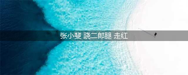 因舞台跷二郎腿出名，是冯巩的“爱女“, 现在为贾玲打工(张小斐 跷二郎腿 走红)