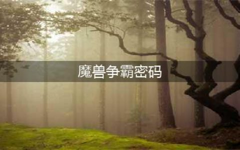 《魔兽争霸3》隐藏密码分享 隐藏密码是什么(魔兽争霸密码)