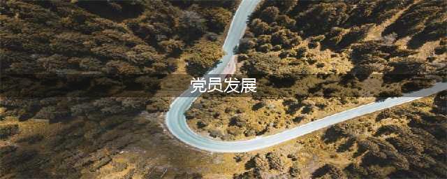 做好新形势下发展党员工作(党员发展)
