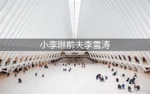 38岁小李琳：前夫和现夫近照，差距一目了然，感谢前任抛弃之恩！(小李琳前夫李雪涛)