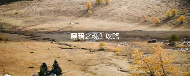 《黑暗之魂3》图文攻略 新手一周目全收集图文流程攻略(黑暗之魂3 攻略)