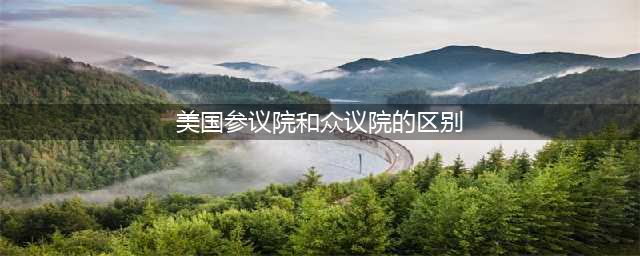 美国的国会、参议院和众议院是什么，三者有何关系？(美国参议院和众议院的区别)