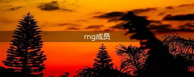《lol》S8总决赛RNG战队成员名单 RNG战队最新队员名单(rng成员)