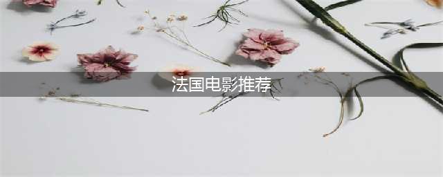 20部法国电影榜单出炉，豆瓣最低8.0分，第一名毫无悬念(法国电影推荐)