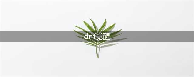 《dnf》如何觉醒 觉醒方法分享(dnf觉醒)