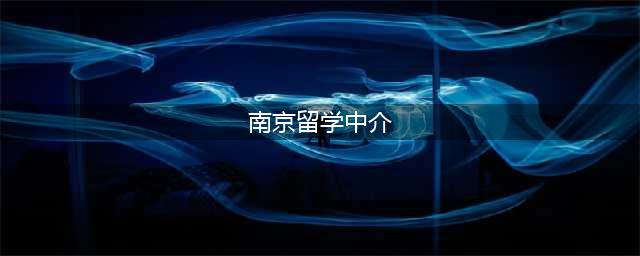 2022年十大南京留学中介排名(南京留学中介)