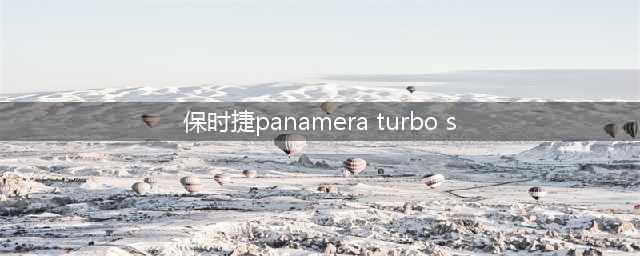 2021款保时捷Panamera Turbo S E-Hybrid首次亮相，输出达689HP，明年春天上市(保时捷panamera turbo s)