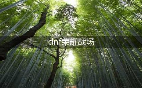 DNF心悦荣耀战场成就点怎么获取(dnf荣耀战场)