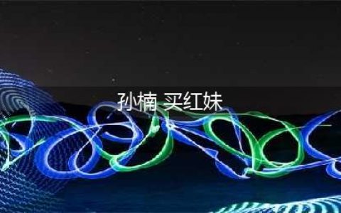 孙楠买红妹的爱恨情仇，从相爱到相杀，背后的真相是什么？(孙楠 买红妹)