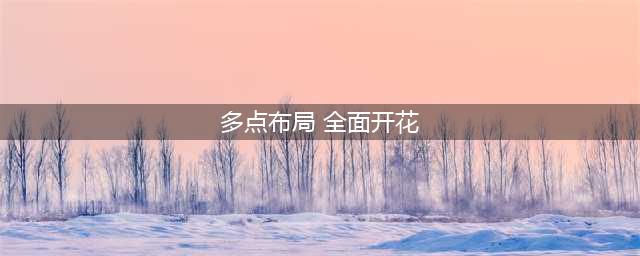 “多点布局、全面开花”，影视寒冬中的新型发展思路？(多点布局 全面开花)