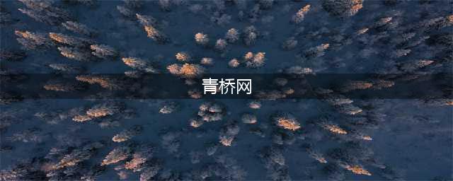 全方位解密 | 青桥网和二课堂到底是什么？(青桥网)