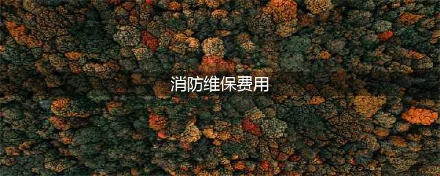 消防维保收费每平方多少钱？(消防维保费用)