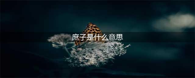 古代太子、世子、嫡子、庶子都有什么含义(庶子是什么意思)
