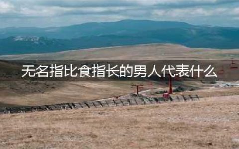食指和无名指一样长代表什么(无名指比食指长的男人代表什么)