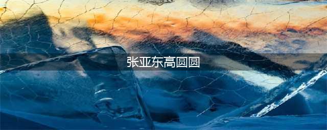 当年，高圆圆对张亚东一见钟情，对方却表示自己已经有了家庭(张亚东高圆圆)