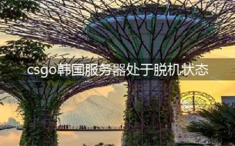 csgo韩国服务器处于脱机状态什么意思 韩国服务器维护脱机状态解决方法