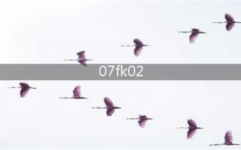 07FK02图集密闭肋A型图(07fk02)