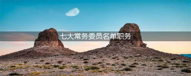 十九届中央政治局七常委简历(七大常务委员名单职务)