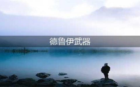 《元气骑士》德鲁伊用什么武器 德鲁伊武器使用哪个好(德鲁伊武器)