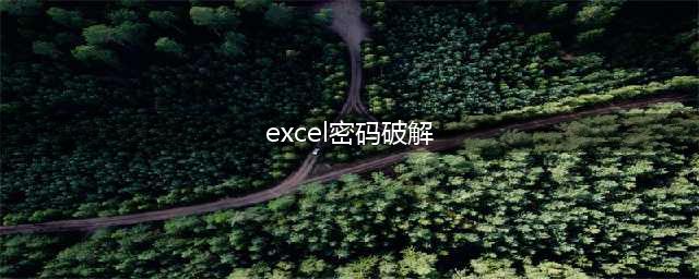 Excel工作表保护密码忘了？一招帮你破解(excel密码破解)