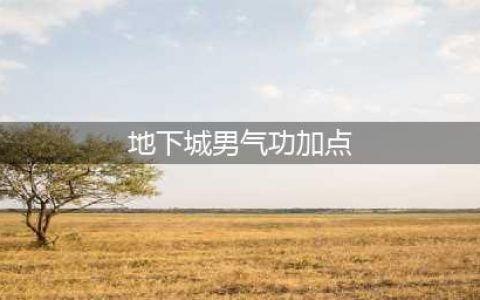 DNF男气功师110级刷图加点攻略(地下城男气功加点)