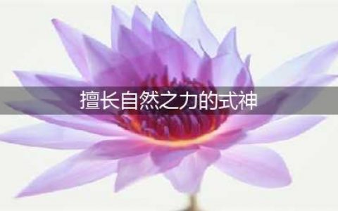 《阴阳师》有哪些擅长自然之力的式神 擅长自然之力式神汇总一览(擅长自然之力的式神)