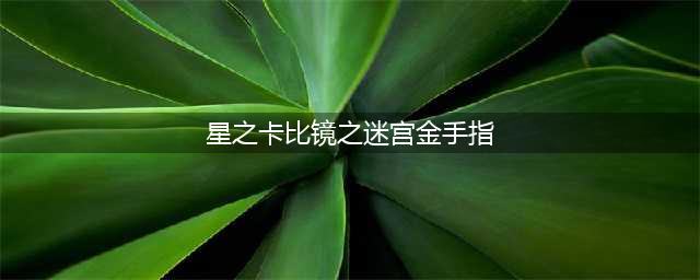 《星之卡比镜之大迷宫》金手指怎么用 金手指使用攻略(星之卡比镜之迷宫金手指)
