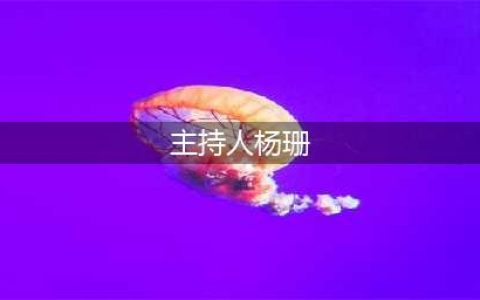 美女主持人杨珊，贪图金钱甘愿做大贪官情人，还要满足无理要求(主持人杨珊)
