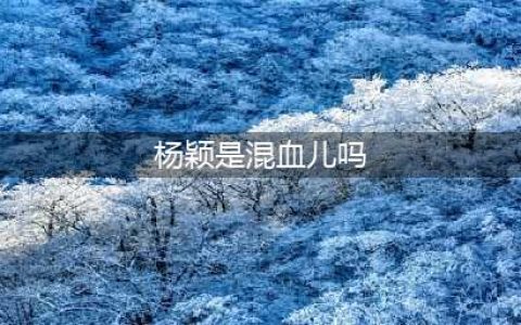 “多国混血”的明星，杨颖两国，最后一个没想到是四国混血(杨颖是混血儿吗)
