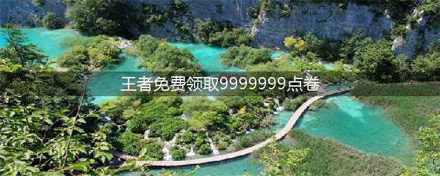 《王者荣耀》9999999点卷码如何领取 9999999点卷码领取方法分享