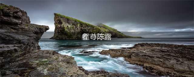 霍尊陈露事件最新后续：陈露递交悔过书求轻判，她将公开道歉(霍尊陈露)