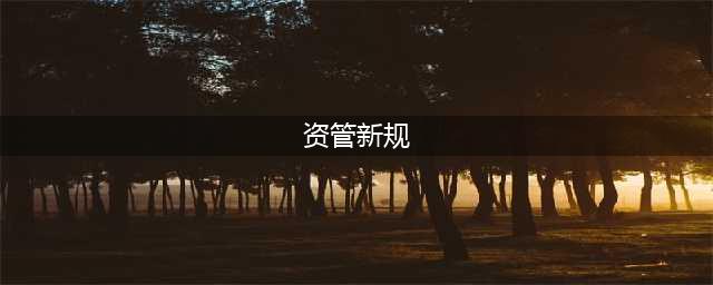资管新规及配套细则解读(资管新规)