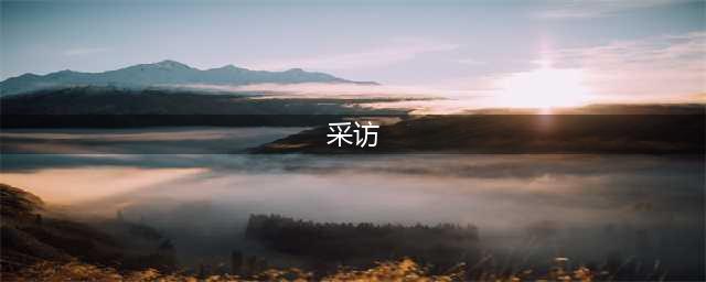 【实践】如何突破采访？来看看这份记者完全采访指南！(采访)