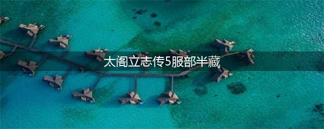 太阁立志传5DX服部半藏全剧情要点触发方法(太阁立志传5服部半藏)