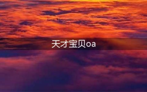 天才宝贝oa办公系统都有哪些功能？(天才宝贝oa)