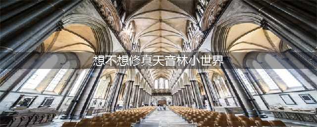 《想不想修真》天音林福地多少防御能过(想不想修真天音林小世界)