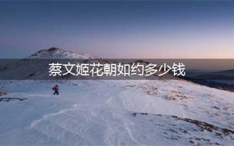 《王者荣耀》蔡文姬花朝如约皮肤价格 蔡文姬花朝如约皮肤多少钱