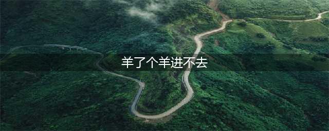 羊了个羊进不去怎么办 进不去解决办法攻略