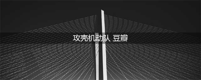 不只是宫崎骏“头号黑粉”，他的神作豆瓣9.1分，出道即巅峰(攻壳机动队 豆瓣)