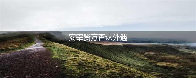 安宰贤方否认外遇：婚后没有与其他女人去过酒店(安宰贤方否认外遇)