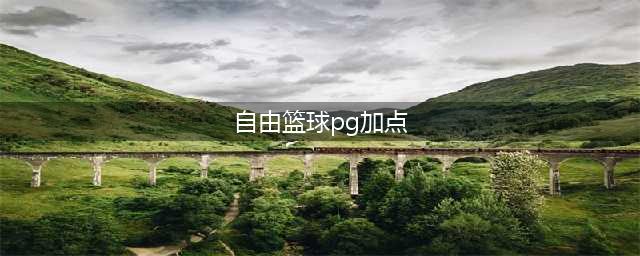 街头篮球手游pg技能加点攻略 pg技能怎么选最好(自由篮球pg加点)