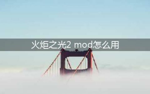 《火炬之光2》mod文件怎么使用 mod文件使用方法一览(火炬之光2 mod怎么用)