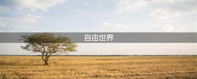 自由世界游戏有哪些2022 手机上的自由世界的游戏(自由世界)